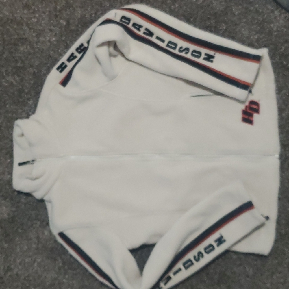 Womens Harley Davidson fleece zip up